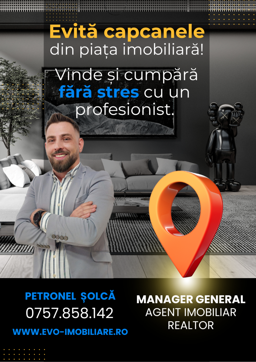 Contract de reprezentare exclusiva vanzator, Agentie imobiliara Iasi Evo Imobiliare Petronel Solca